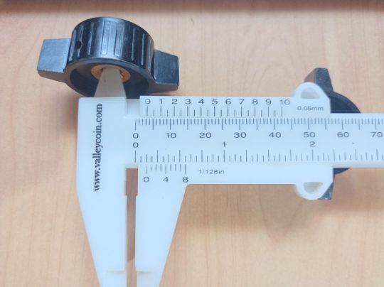 Ham Radio 2 Units Knobs Size 22mm x 6mm Used We Ship Worlwide - Image 4