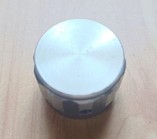 Ham Radio Heavy Knob Knobs Size 23mm x 6mm  Used We Ship Worlwide