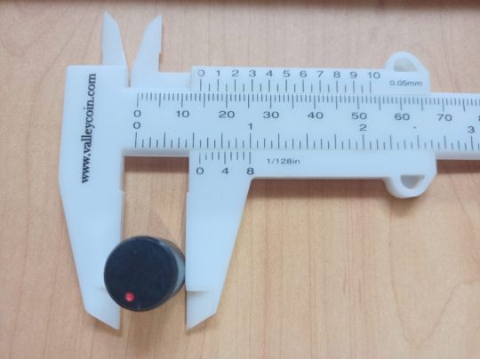 Ham Radio Knobs Size 14mm x 6mm Used We Ship Worlwide