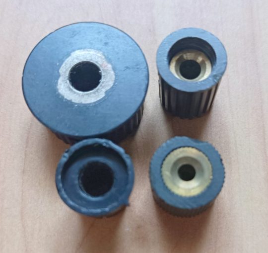Ham Radio Lot Knobs  Used We Ship Worlwide - Image 2