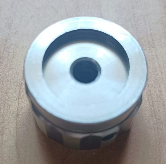 Ham Radio Heavy Knob Knobs Size 23mm x 6mm  Used We Ship Worlwide - Image 4