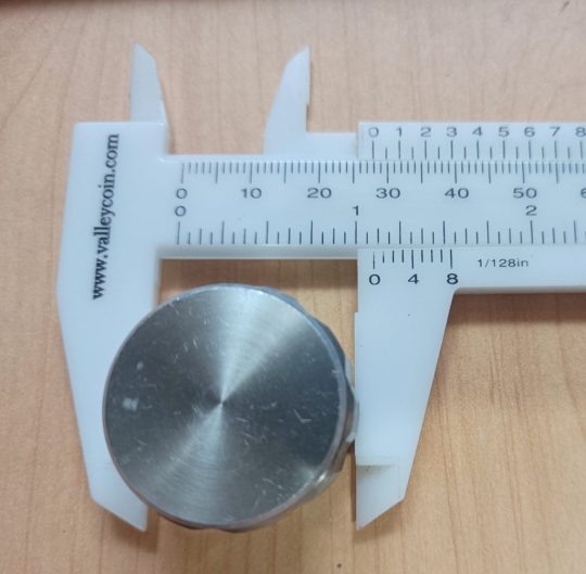 Ham Radio Heavy Knob Knobs Size 23mm x 6mm  Used We Ship Worlwide - Image 6