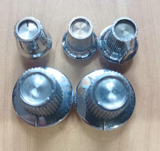Ham Radio CB Knobs Lot Used We Ship Worlwide