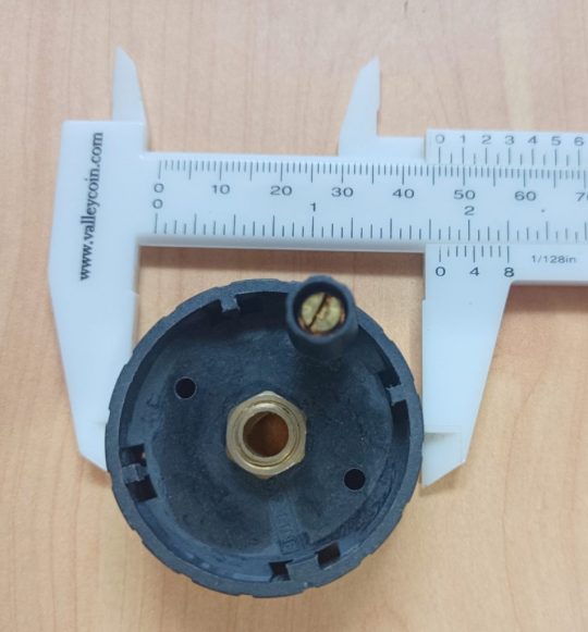 Ham Radio Cap Line Knobs Size 46mm x 6mm Used We Ship Worlwide - Image 4