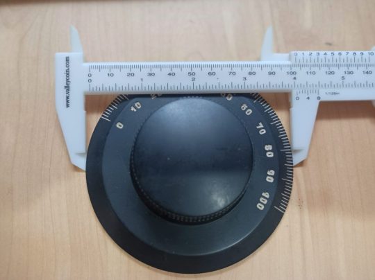 Ham Radio Luzerne Big Knobs Size 102mm x 6mm Used We Ship Worlwide - Image 6