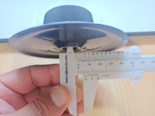 Ham Radio Bakelite Big Knobs Size 100mm x 6mm Used We Ship Worlwide - Image 4
