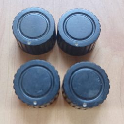 Ham Radio $ Units Knobs Size 23mm X 6mm Used We Ship Worlwide