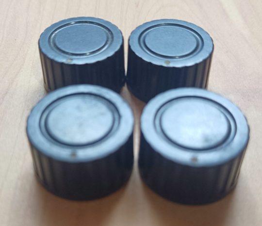 Ham Radio $ Units Knobs Size 23mm X 6mm Used We Ship Worlwide - Image 2