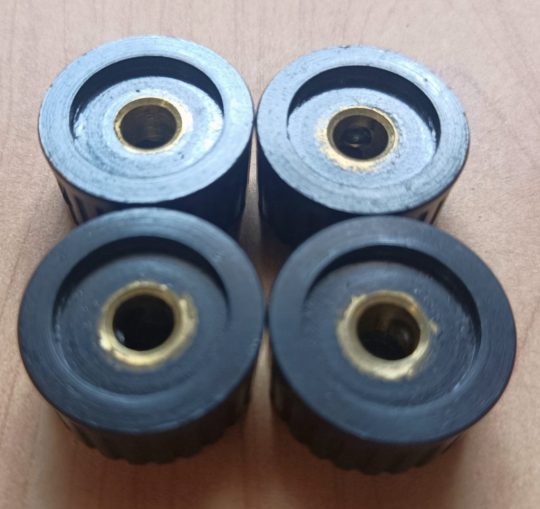 Ham Radio $ Units Knobs Size 23mm X 6mm Used We Ship Worlwide - Image 3