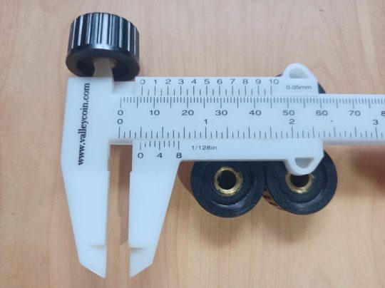 Ham Radio $ Units Knobs Size 23mm X 6mm Used We Ship Worlwide - Image 5
