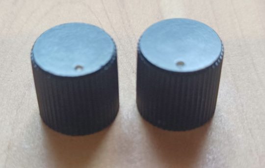 Ham Radio 2 units Knobs Size 14mm x 6mm Used We Ship Worlwide - Image 2