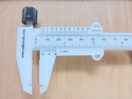 Ham Radio 2 units Knobs Size 14mm x 6mm Used We Ship Worlwide - Image 4