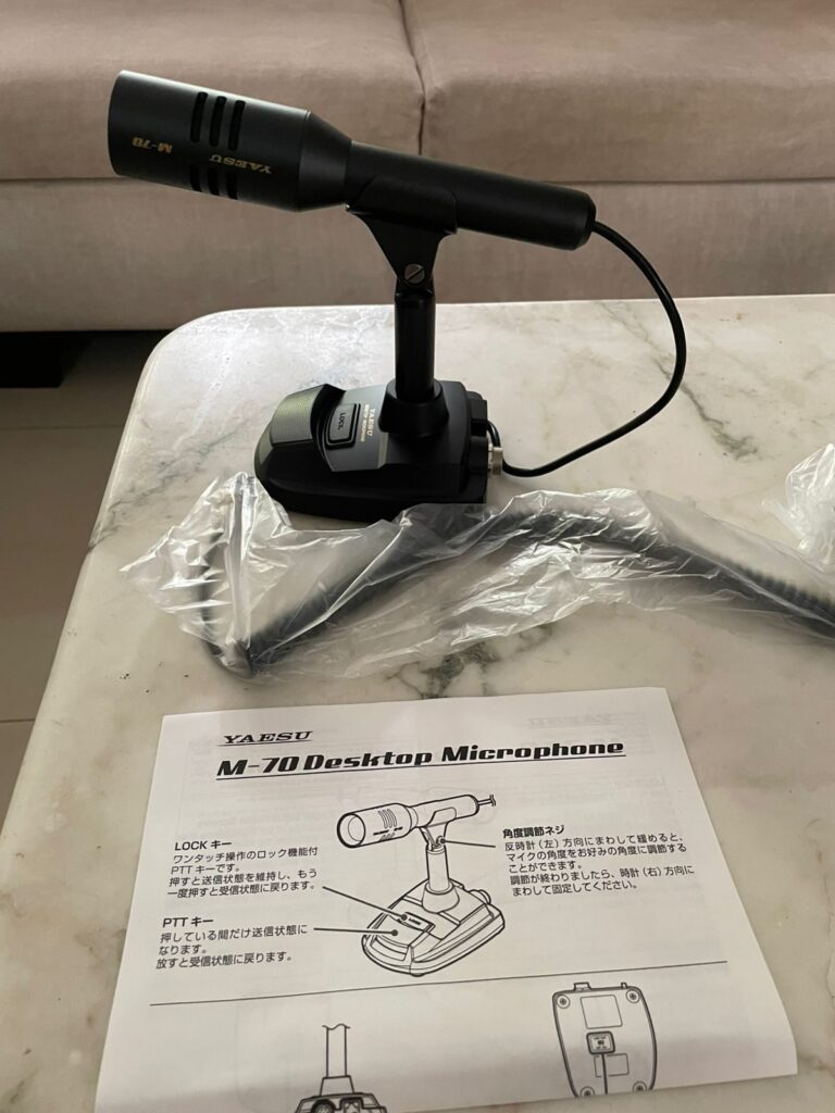 Yaesu M-70 Desktop Microphone New We Ship Worldwide - Image 3