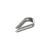 Cuello/ Guardacabo/ Rozadera para Cable de 1/4 de Acero Galv. por Inmersión