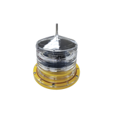 Estrobo led para Obstrucción Autónoma con Led Color Rojo con Panel Solar (Luz Fija o Estroboscópica configurable) / No incluye montaje