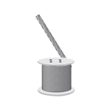 Cable Retenida 7 Hilos, Resistencia 2154 Kg. Diámetro 1/4 (Precio por Metro).